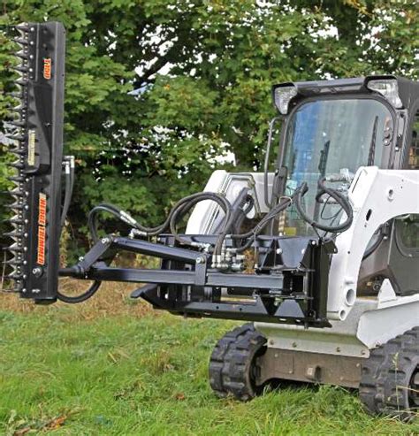 skid steer offset mower